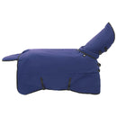 Hestetæppe Mørk Grøn og Sort 115 cm Polyester