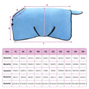 Hestetæppe Fuldt aqua 85 cm Polyester