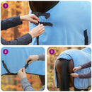 Hestetæppe Fuldt aqua 115 cm Polyester