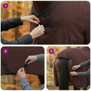 Hestetæppe Mørkebrun 75 cm Polyester