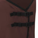 Hestetæppe Mørkebrun 125 cm Polyester