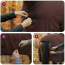 Hestetæppe Mørkebrun 135 cm Polyester
