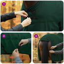 Hestetæppe Mørkegrøn 145 cm Polyester