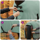Hestetæppe Speciel grøn 105 cm Polyester