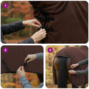 Hestetæppe Mørkebrun 95 cm Polyester