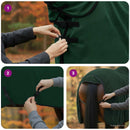 Hestetæppe Mørkegrøn 115 cm Polyester