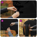 Hestetæppe Sort 125 cm Polyester