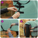 Hestetæppe Speciel grøn 125 cm Polyester