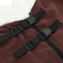Hestetæppe Mørkebrun 145 cm Polar fleece