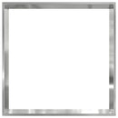 Plænekant 6 stk. 40 x 40 x 13 cm Galvaniseret stål Sølv
