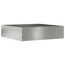 Plænekant 6 stk. 50 x 50 x 13 cm Galvaniseret stål Sølv