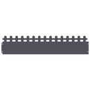 Plænekanter 20 pcs Antracit 103 x 0,05 x 22 cm Stål