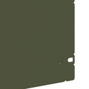 Plænekanter 20 pcs Oliven grøn 103 x 0,05 x 22 cm Stål