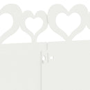 Plænekanter 20 pcs Hvid 103 x 0,05 x 22 cm Stål