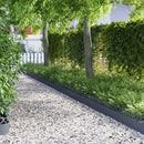 Plænekanter 20 pcs Antracit 103 x 0,05 x 22 cm Stål