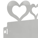 Plænekanter 20 pcs Sølv 103 x 0,05 x 22 cm Galvaniseret stål