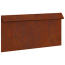 Sneglehegn 16 pcs Rusten 50 x 3,5 x 25 cm Cortenstål