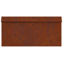 Sneglehegn 16 pcs Rusten 50 x 3,5 x 25 cm Cortenstål