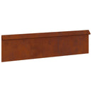 Sneglehegn 4 pcs Rusten 100 x 3,5 x 25 cm Cortenstål