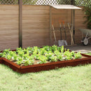 Sneglehegn 16 pcs Rusten 100 x 3,5 x 25 cm Cortenstål