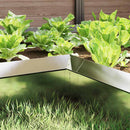Sneglehegn 4 pcs Sølv 10 x 10 x 25 cm Rustfrit stål