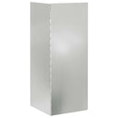 Sneglehegn Sølv 10 x 10 x 25 cm Galvaniseret stål