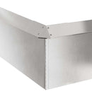 Sneglehegn 12 stk. 100 x 3,5 x 25 cm Rustfrit stål Sølv