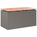 Havebænk 2 -Seater 80 x 40 x 43 cm Forvitret stål Rusten