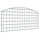 Damhegnsæt 5 pcs Grøn 100 x 50 cm Stål