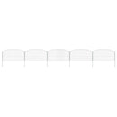 Damhegnsæt 5 pcs Grøn 100 x 50 cm Stål