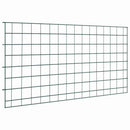 Damhegnsæt 5 pcs Grøn 100 x 50 cm Stål