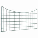 Damhegnsæt 5 pcs Grøn 100 x 50 cm Stål