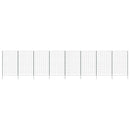 Damhegnsæt 8 pcs Grøn 50 x 80 cm Stål