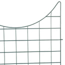 Damhegnsæt 8 pcs Grøn 50 x 80 cm Stål