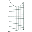 Damhegnsæt 8 pcs Grøn 50 x 80 cm Stål