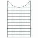 Damhegnsæt 8 pcs Grøn 50 x 80 cm Stål