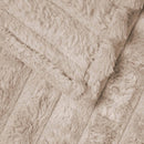 Tæppe Beige 200 x 150 cm 0.8 kg Fleece