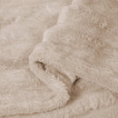Tæppe Beige 200 x 150 cm 0.8 kg Fleece