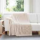 Tæppe Beige 200 x 150 cm 0.8 kg Fleece