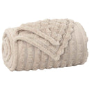 Tæppe Beige 200 x 150 cm 0.8 kg Fleece