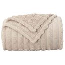 Tæppe Beige 200 x 150 cm 0.8 kg Fleece