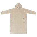 Tæppe-hoodie Beige m Flannel