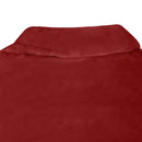 Tæppe-hoodie Bordeaux Rød F Flannel