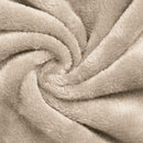 Tæppe-hoodie Beige L Fleece og Flannel