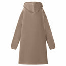 Tæppe-hoodie Camel M Fleece og Flannel