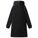 Tæppe-hoodie Sort L Fleece og Flannel