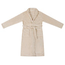 Badekåbe uden hætte Beige m Flannel