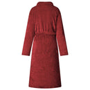 Badekåbe uden hætte Bordeaux Rød xxxl Flannel