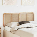 Hovedgærde med hovedgærde Naturfarvet 140 x 55 x 3 cm Rattan
