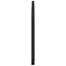 Hovedgærde med hovedgærde Sort 120 x 55 x 3 cm Rattan